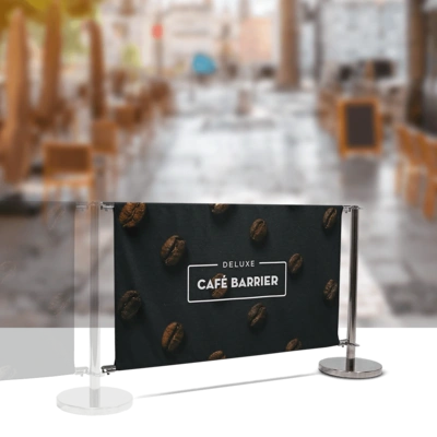 Cafe-Barrier Deluxe 1500 Double-Sided Extension