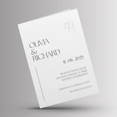  Folded Invites
