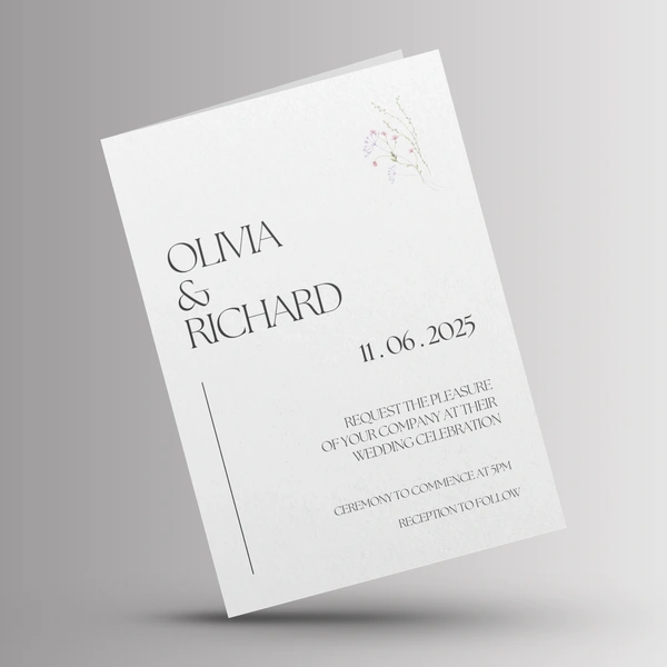  Folded Invites